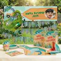 Dino Explorer - Personalised Party in a Box Party Pieces