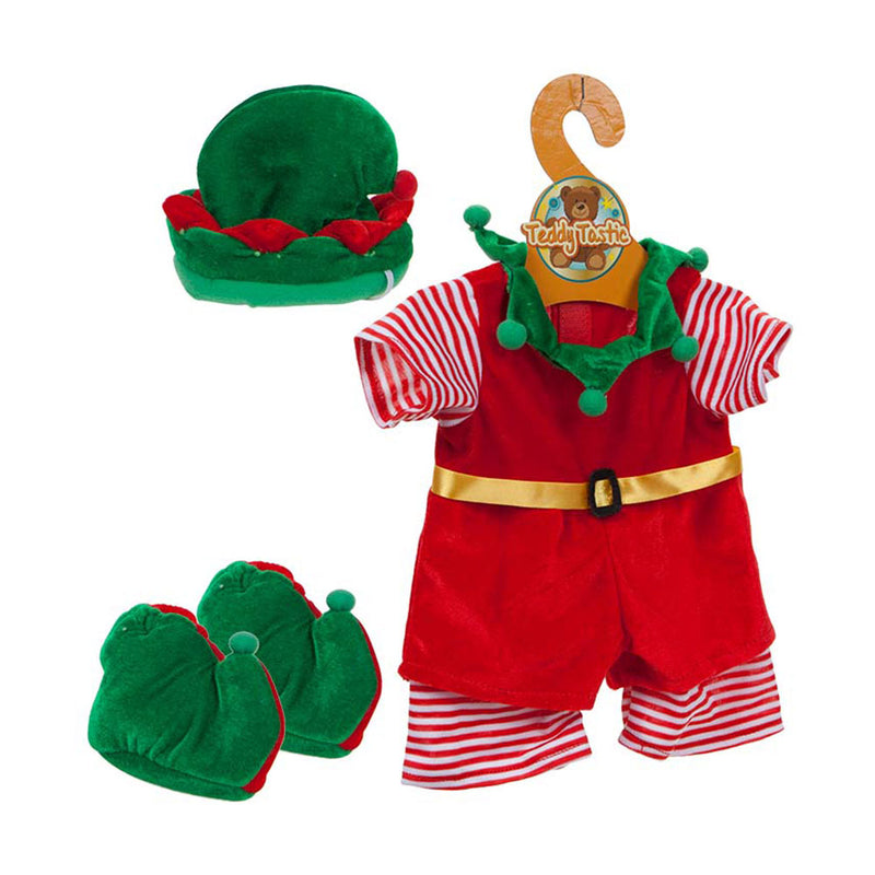 Teddy Bear Outfit - Christmas Elf