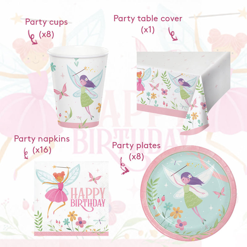 Fairy Forest Table Set (x8)