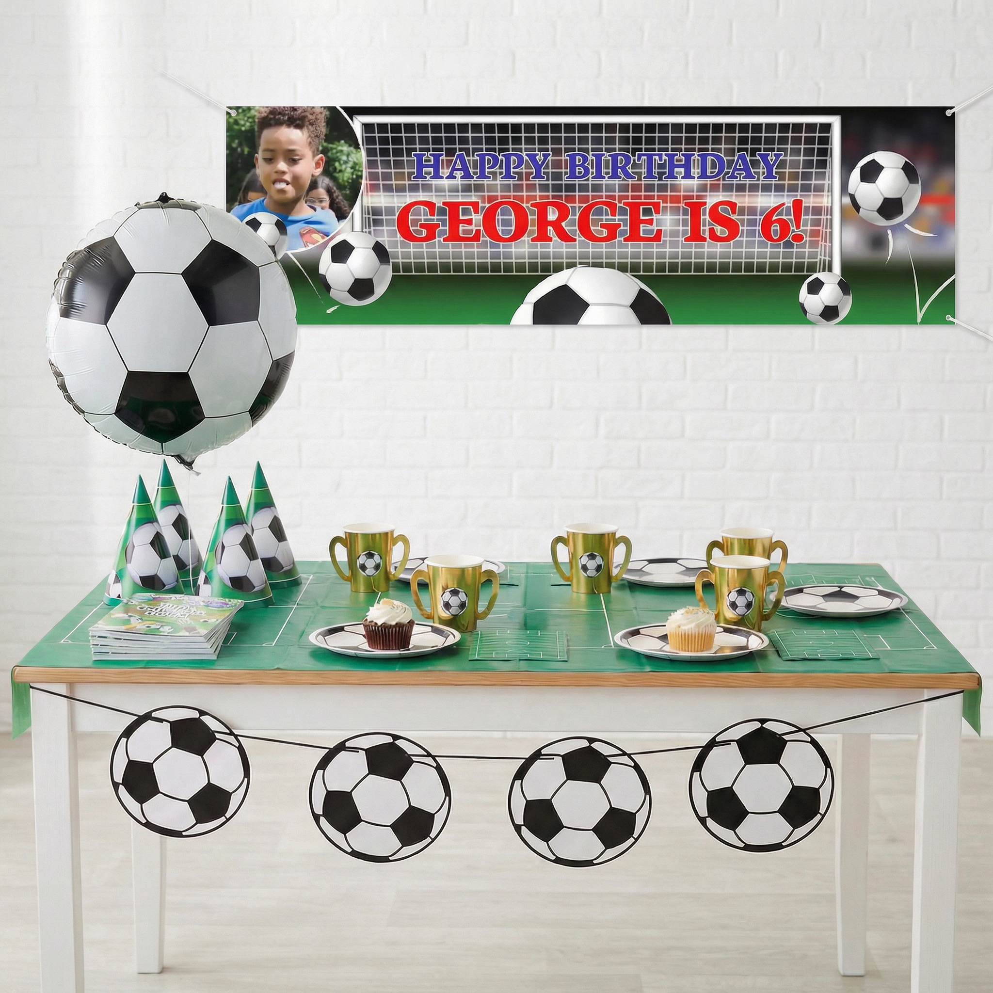 Football - Personalised Party in a Box
