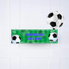 Football Mania Personalised Party Banner Blue No Yes add balloon Personalised Banner