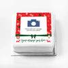 Personalised Photo Cake - Traditional Christmas Photo & Message Small (up to 6 small portions) Christmas 2024