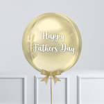 Personalised Orb Balloon - Gold
