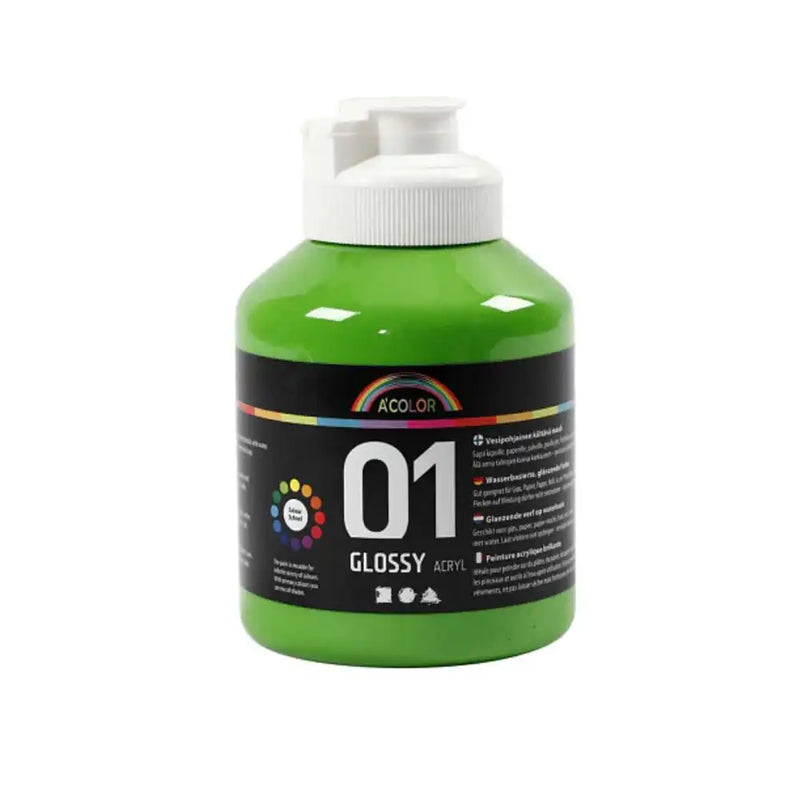 Green Acrylic Paint (500ml) My Slime