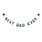 Best Dad Ever Gold Banner (2.5m)