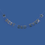 Best Dad Ever Gold Banner (2.5m)