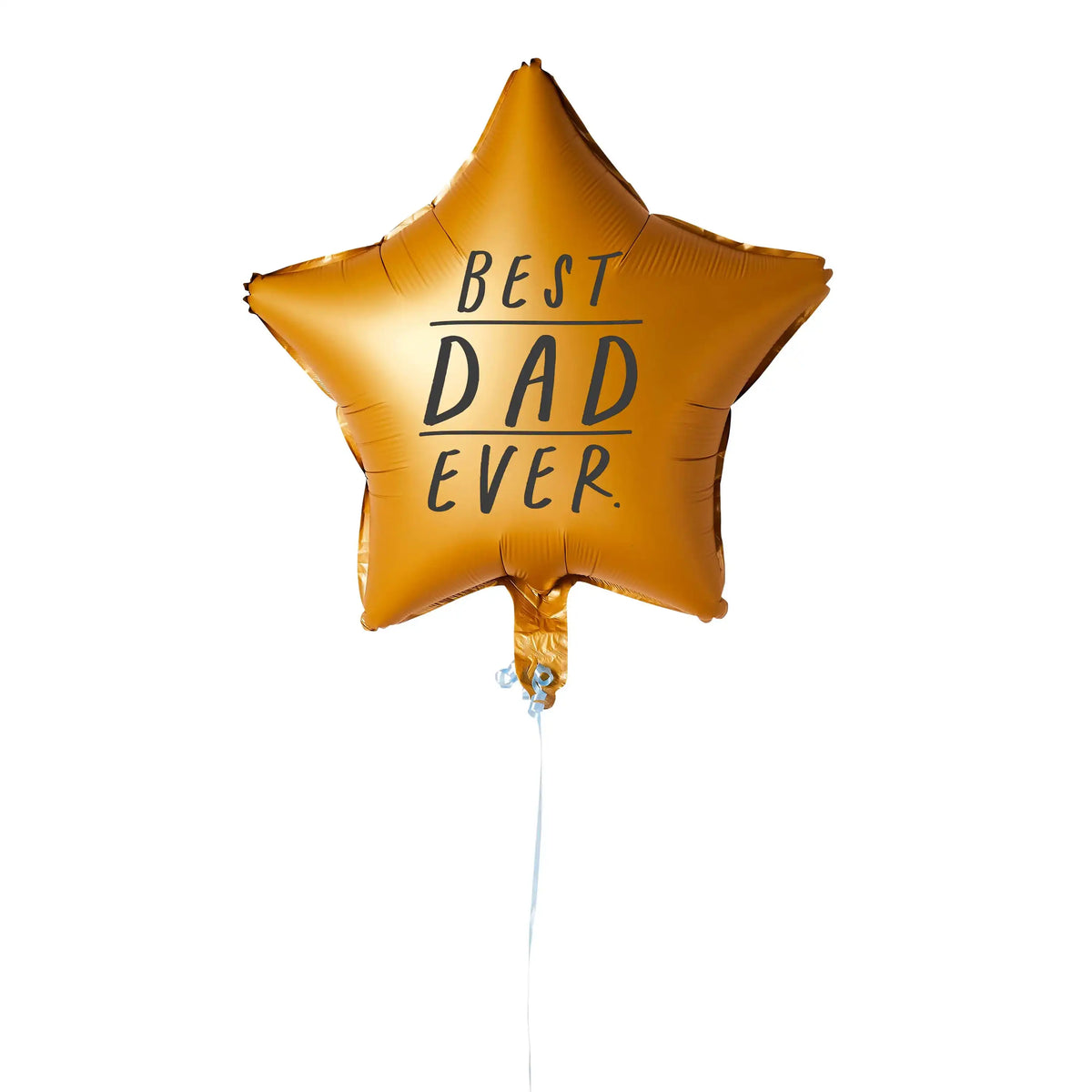 Best Dad Ever Foil Gold Star Balloon Father's Day