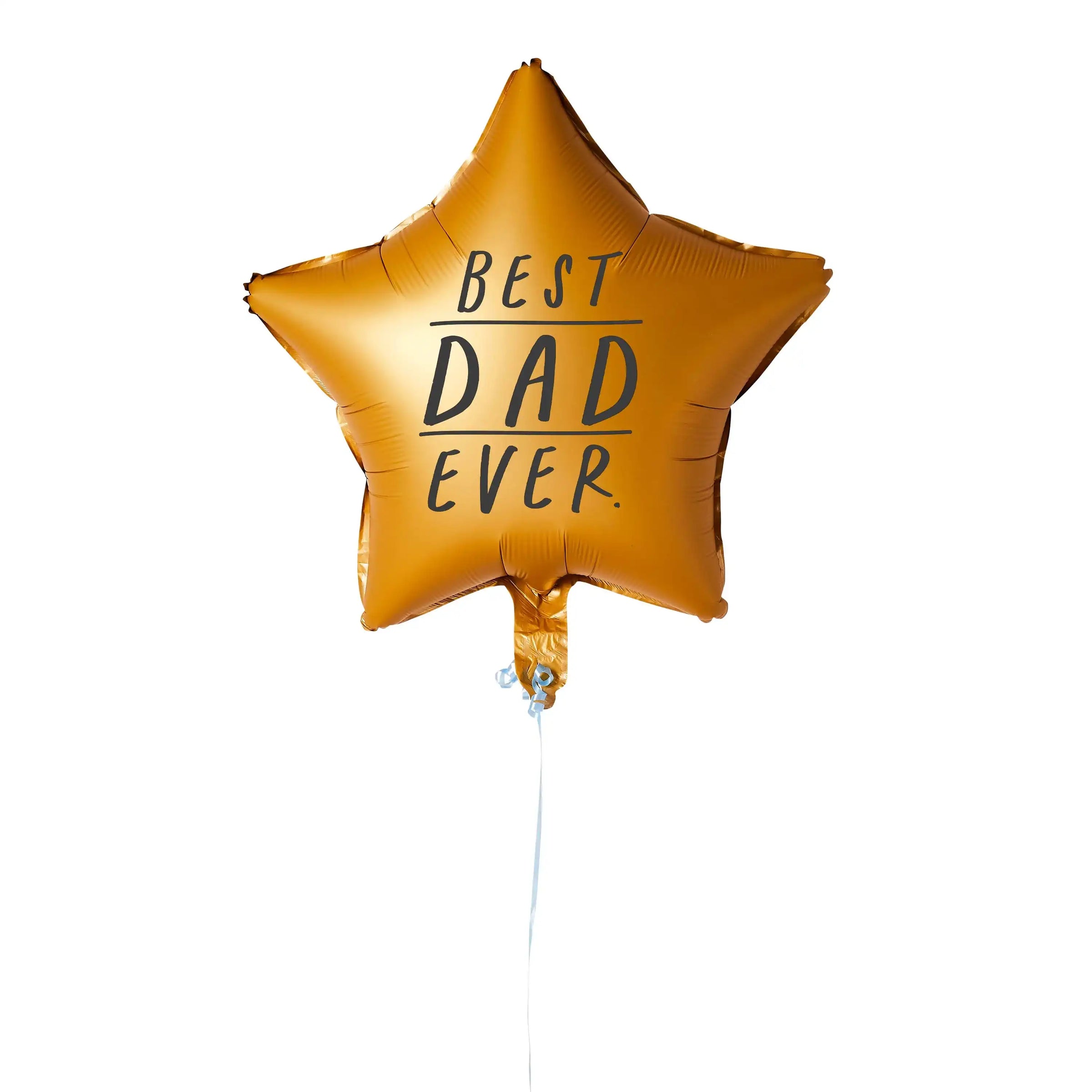 Best Dad Ever Foil Gold Star Balloon Father's Day