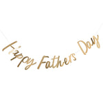 Gold Happy Father's Day Letter Banner (2m)