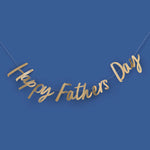 Gold Happy Father's Day Letter Banner (2m)