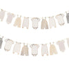 Gold Foiled Baby Grow Garland (2.5m) Baby Shower