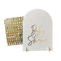 Customisable Baby Shower Sign Baby Shower