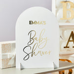 Customisable Baby Shower Sign