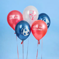 Come on England Latex 12" Balloons (x5) Summer