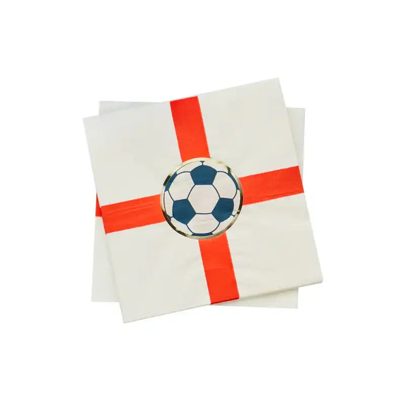England Football Paper Napkins (x16) Summer