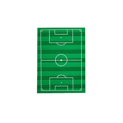 Football Pitch Paper Napkins (x16)
