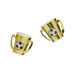 Gold Trophy Paper Cups (x8)