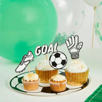 Football Food Picks Set Kids Party