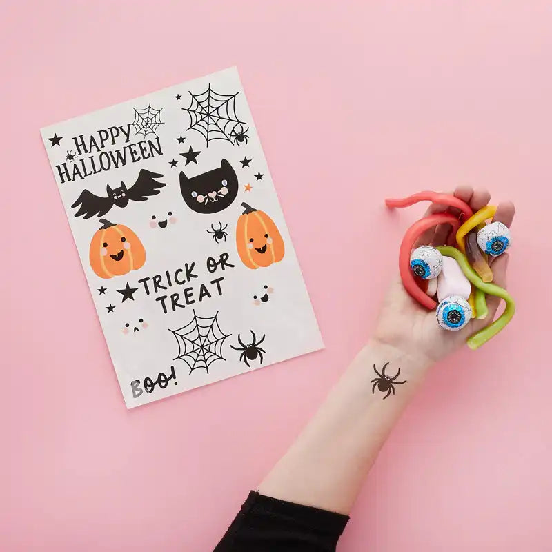 Halloween Character Tattoos (2 pack) Halloween 2024