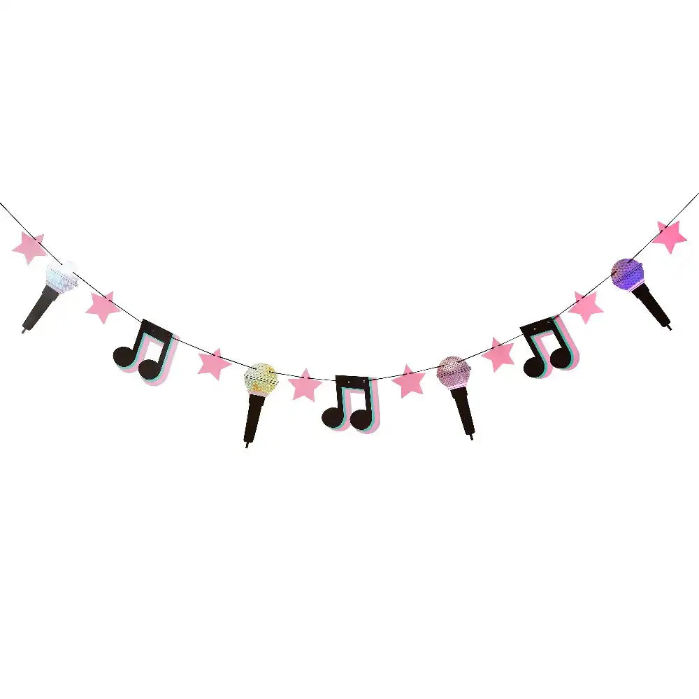 Let's Dance Party Garland (2m) Kids Party