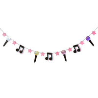 Let's Dance Party Garland (2m) Kids Party