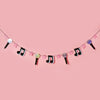 Let's Dance Party Garland (2m) Kids Party