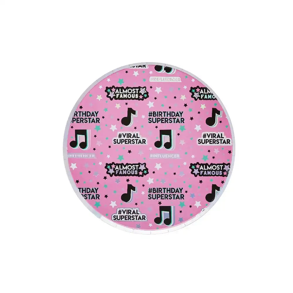 Let's Dance Paper Plates (x8) Kids Party
