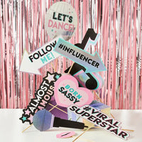 Let's Dance Photo Props Kids Party