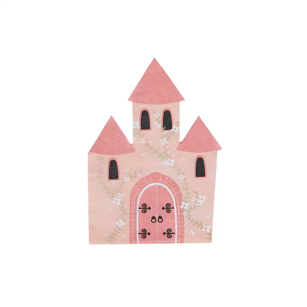 Princess Castle Paper Napkins (x16) Kids Party