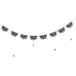 Cobweb Garland With Hanging Spiders (2m)