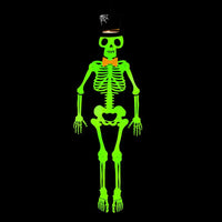 Hanging Skeleton Glow In the Dark Game Halloween 2024