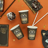 Homemade Poison' Paper Cups (x8) Halloween 2024