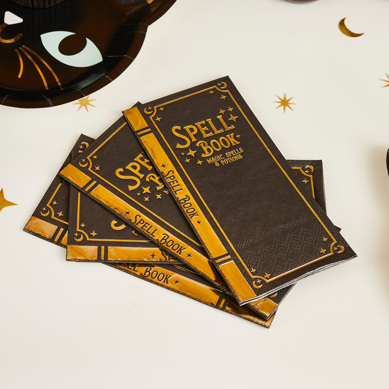 Spell Book Paper Napkin (x16)