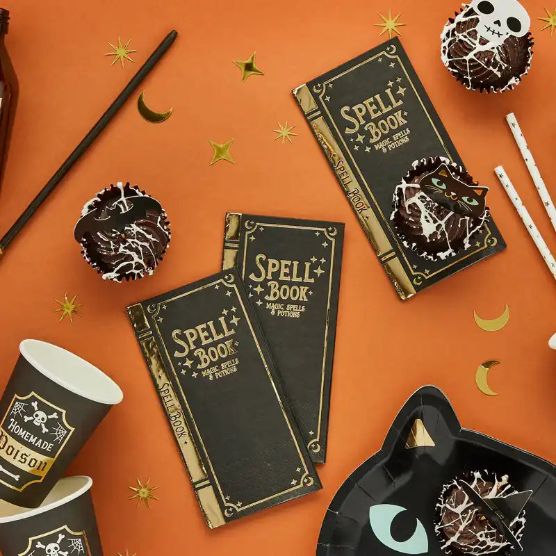 Spell Book Paper Napkin (x16) Halloween 2024