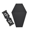 Black Coffin Grazing Board With Card Sign Halloween 2024