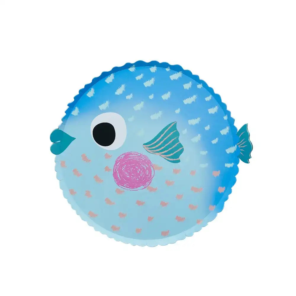 Puffer Fish Plates (x8) Kids Party