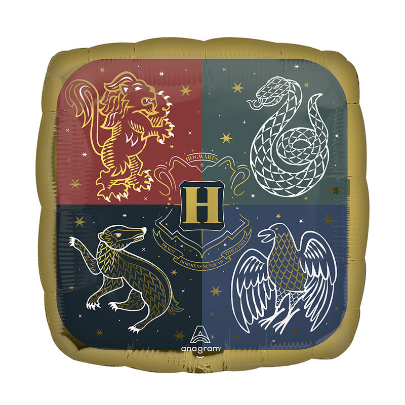 Harry Potter Square Foil Balloon Party Pieces