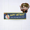 Wizard Magic Personalised Party Banner Yes Yes add balloon Personalised Banner