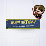 Wizard Magic Personalised Party Banner