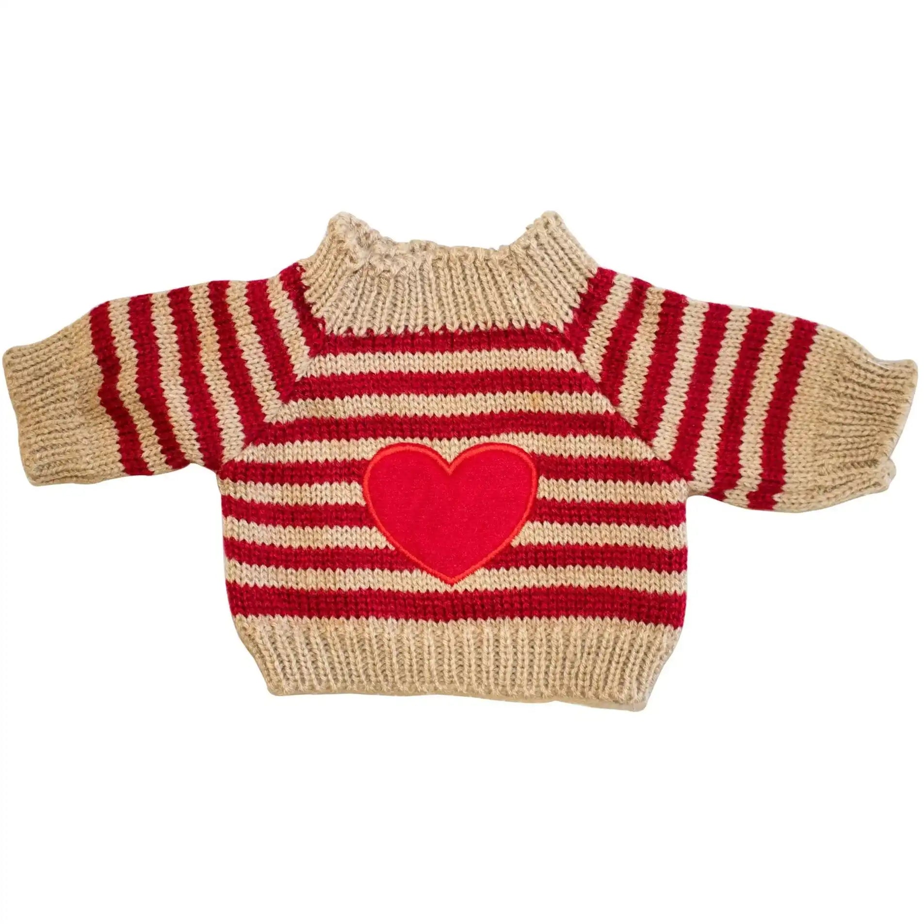 Heart Jumper Teddy Bear Outfit Make a Bear