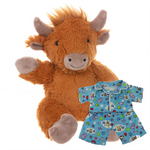 Make a Bear - Hippie The Highland Cow - Recordable