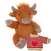 Make a Bear - Hippie The Highland Cow Heart Jumper Make a Bear