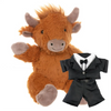 Make a Bear - Hippie The Highland Cow Tuxedo Make a Bear