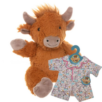 Make a Bear - Hippie The Highland Cow - Recordable Unicorn PJs Make a Bear