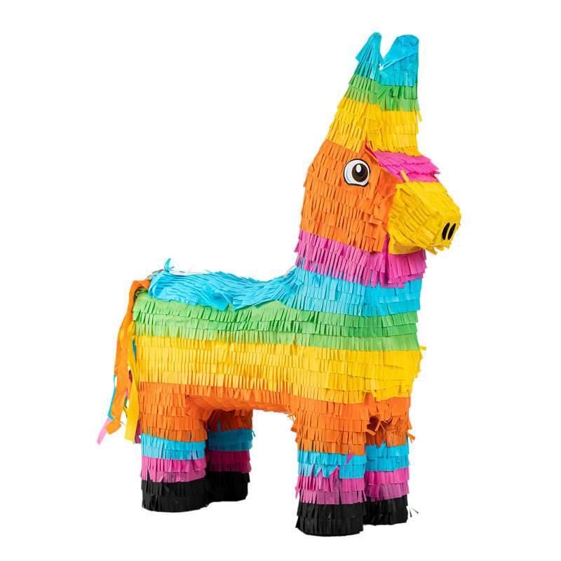 Rainbow Donkey Piñata