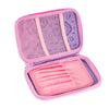 Lilac Unicorns & Rainbows Hardtop Pencil Case Own Brand