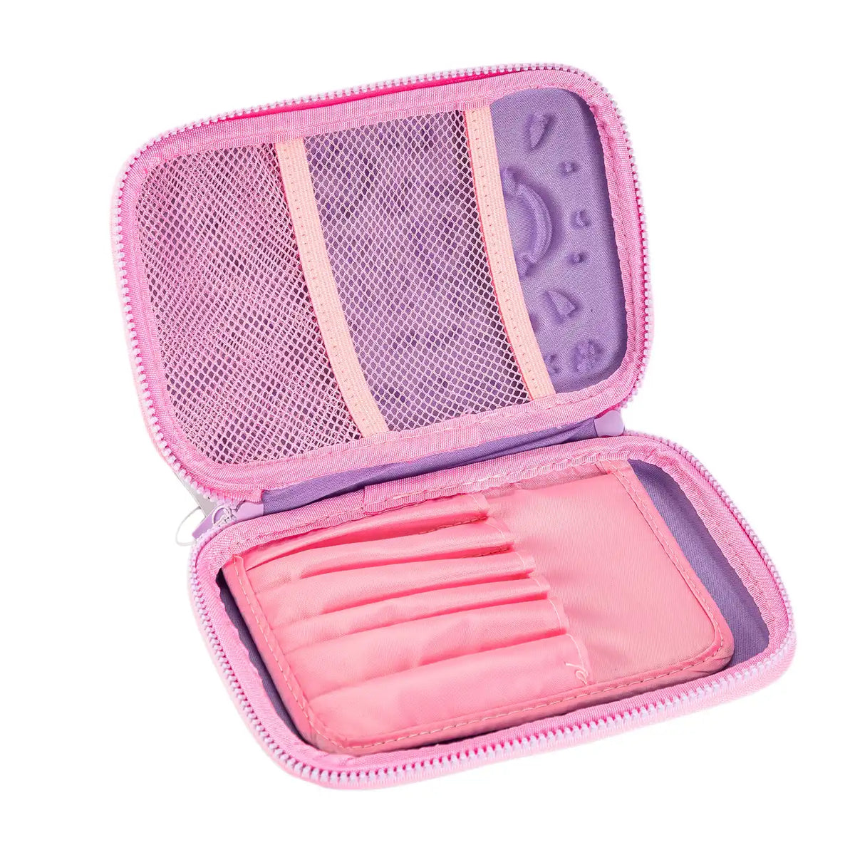Lilac Unicorns & Rainbows Hardtop Pencil Case Own Brand