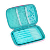 Turquoise Blue Unicorns & Rainbows Hardtop Pencil Case Own Brand