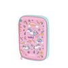 Pink Unicorns & Rainbows Hardtop Pencil Case Own Brand