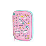 Pink Unicorns & Rainbows Hardtop Pencil Case